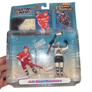 VNTG SEALED  Starting Lineup - Classic Doubles- Hockey Figures- All Star Centers